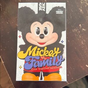 Disney Mickey Mouse Family Keychain - Black and Yellow